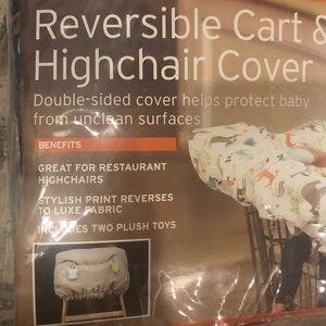 Eddie Bauer reversible cart and high chair cover